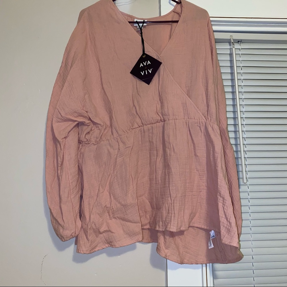 pink blouse